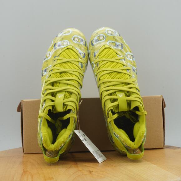adidas Freak 22 x Simpsons Mens Size 11 \'Kang & Kodos\' Football Cleats Green NEW